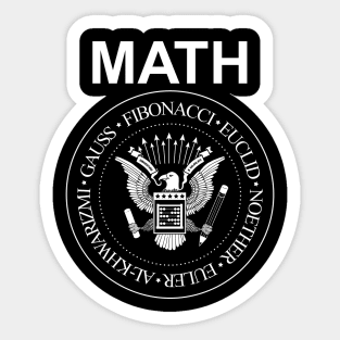 Math Rocks Sticker